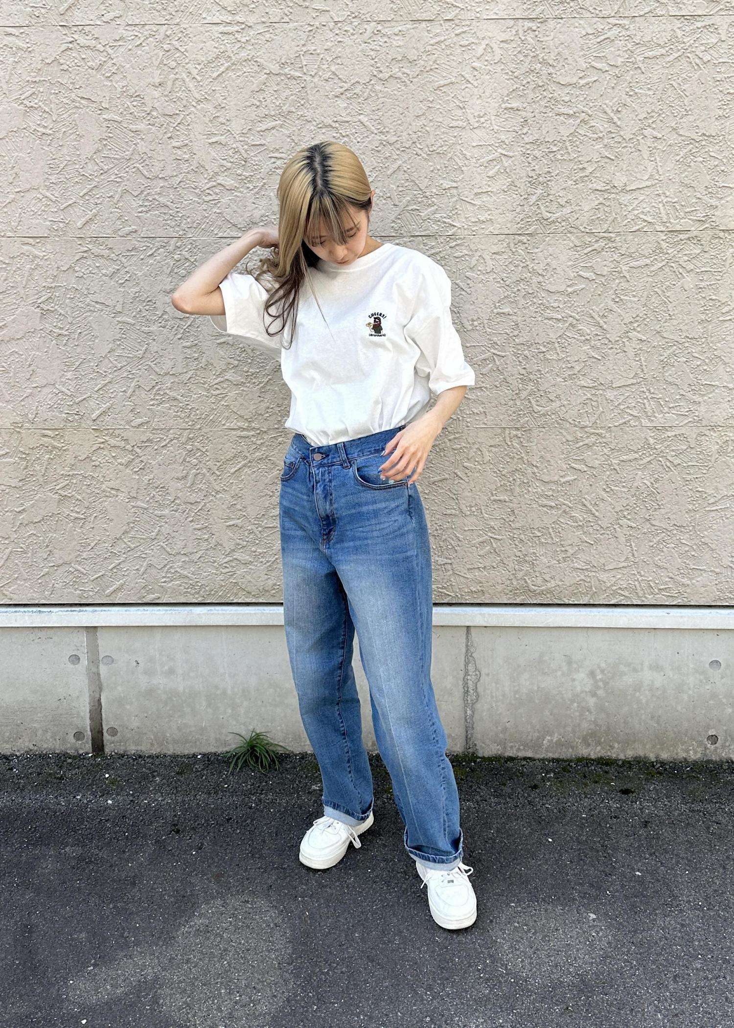 アメカジ クラシック刺繍ワッペンTシャツ