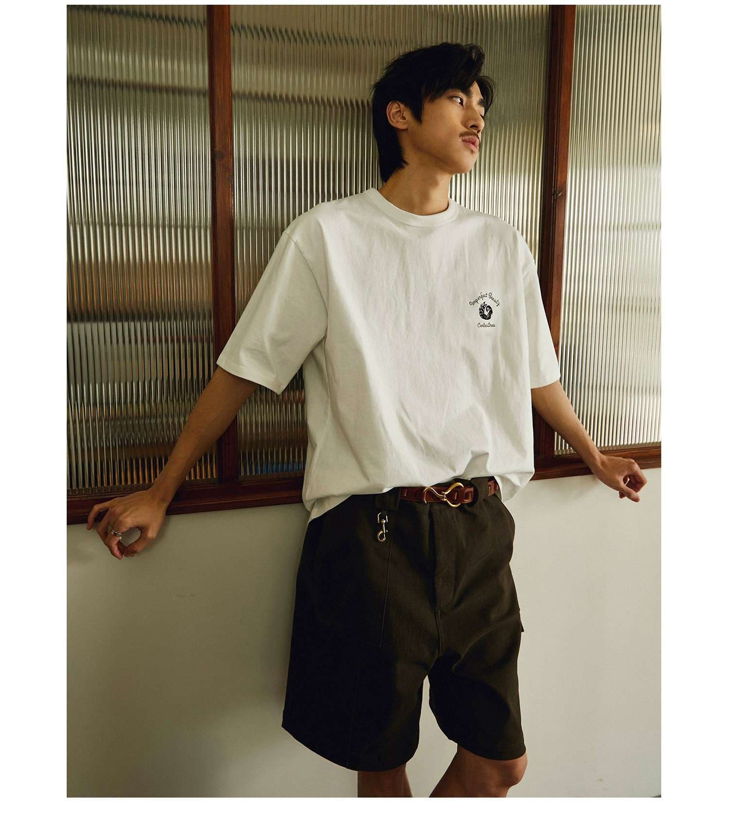 アメカジ 完璧な美を追求するデザイン半袖Tシャツ