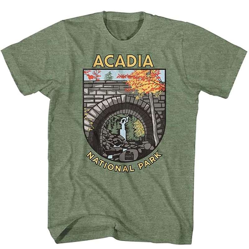 アメカジ 国立公園プリントTシャツ2枚セット
