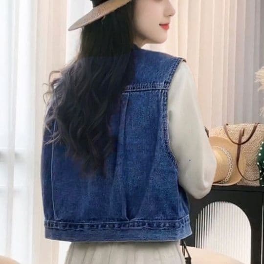 アメカジ　アメカジ こなれ感たっぷり デニムベスト