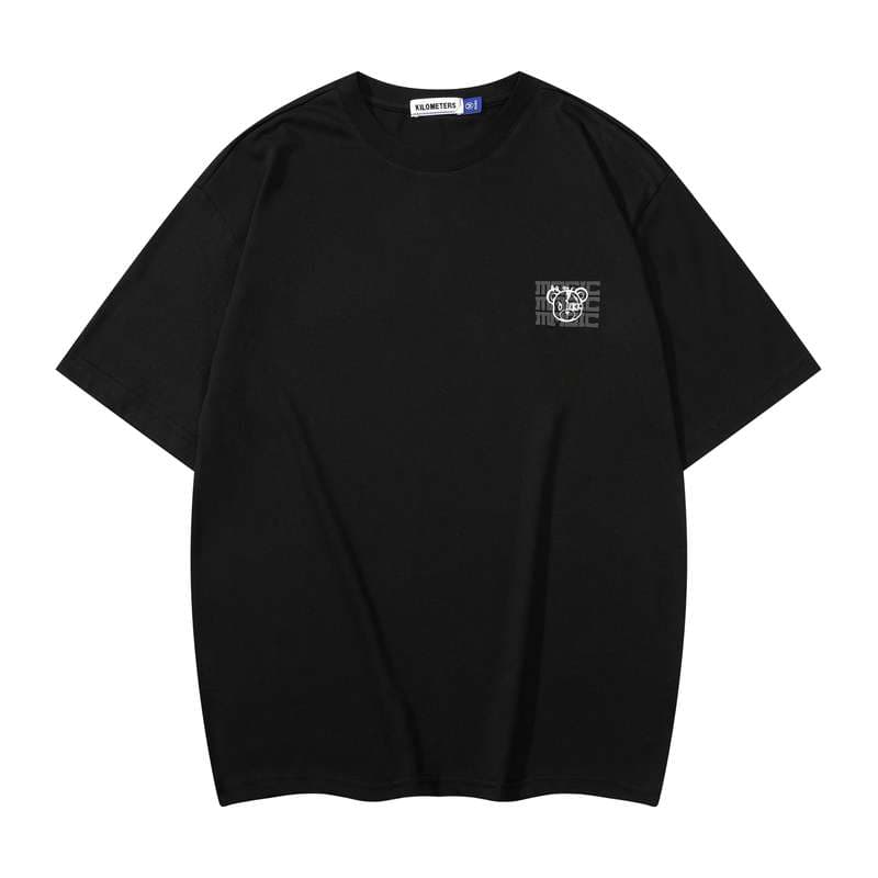 アメカジ オーバーサイズロゴプリントTシャツ