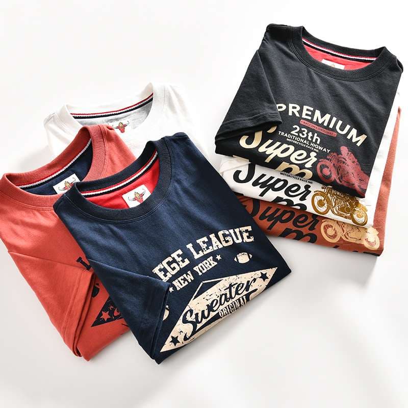 アメカジ プレミアムバイカー&スポーツ系Tシャツセット