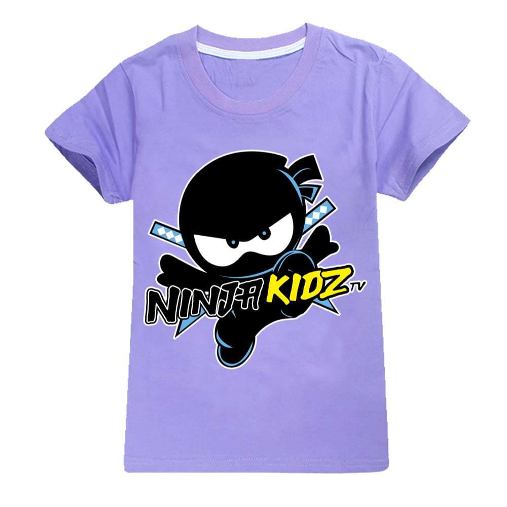 アメカジ 子供向け忍者キャラクター半袖Tシャツ
