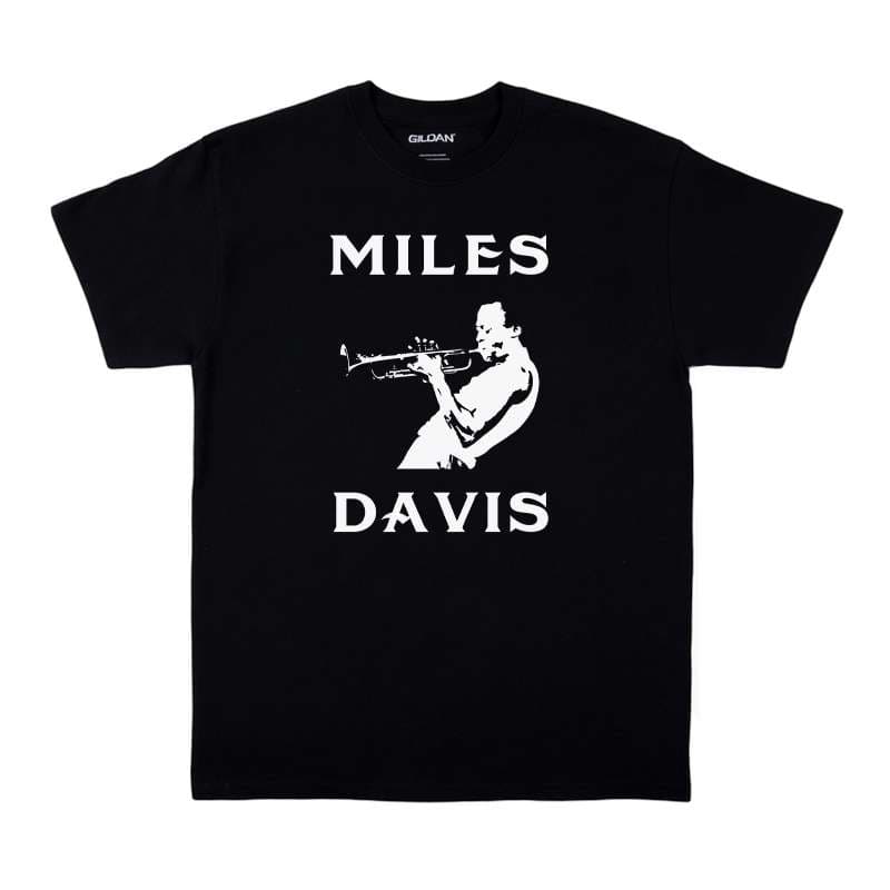アメカジ マイルス・デイビス ジャズトランペット Tシャツ