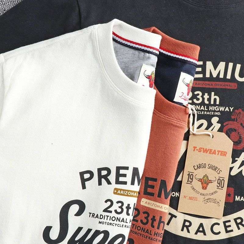 アメカジ プレミアムヴィンテージバイカーTシャツ