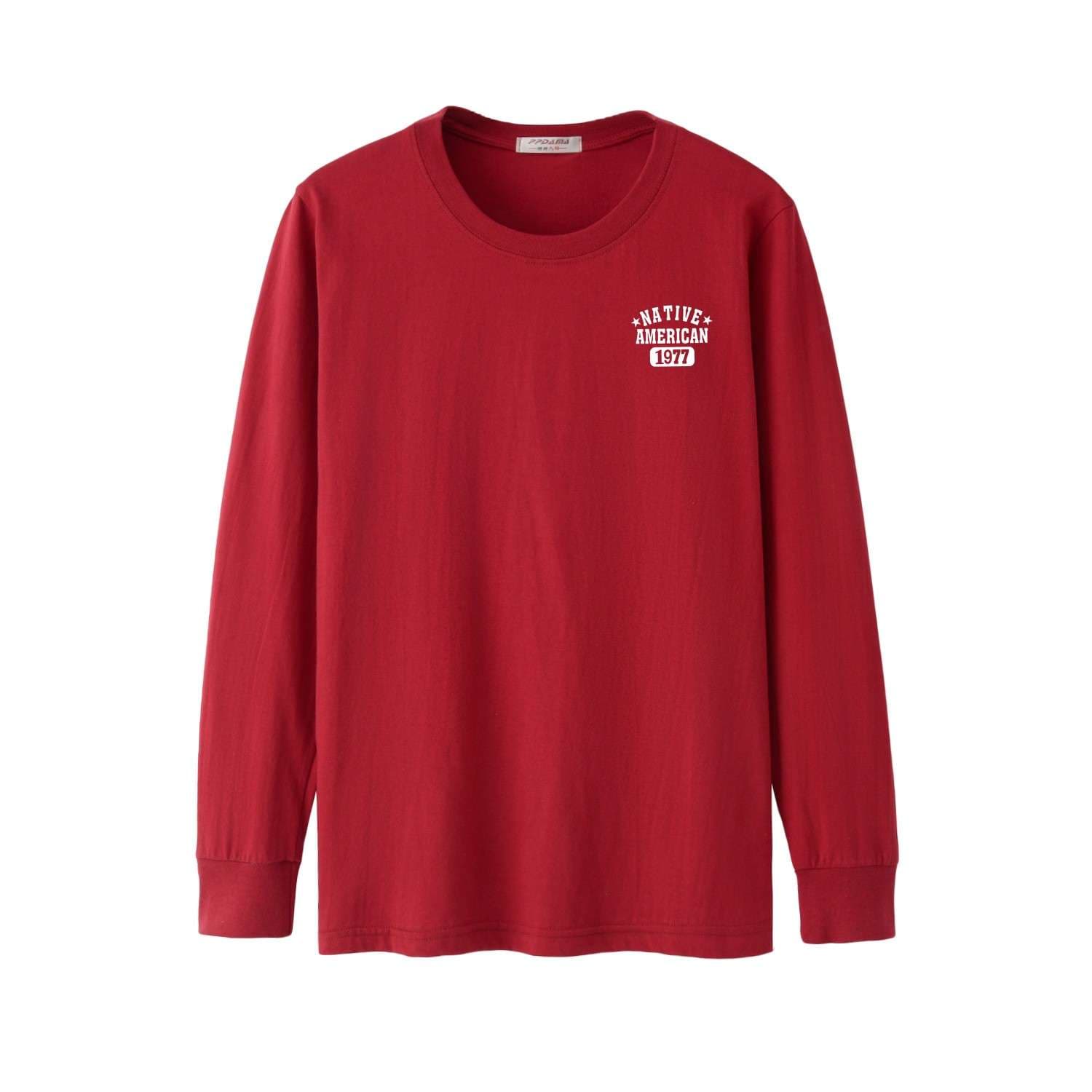 アメカジ ネイティブアメリカン長袖Tシャツ