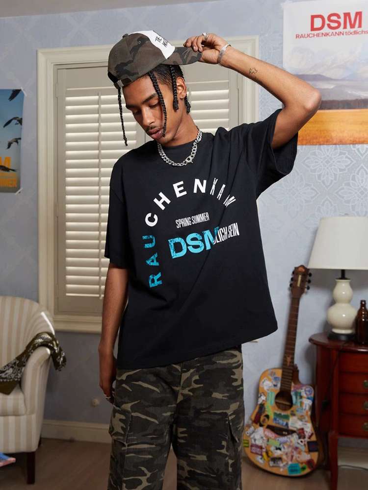 アメカジ チェンニン サマー グラフィック Tシャツ