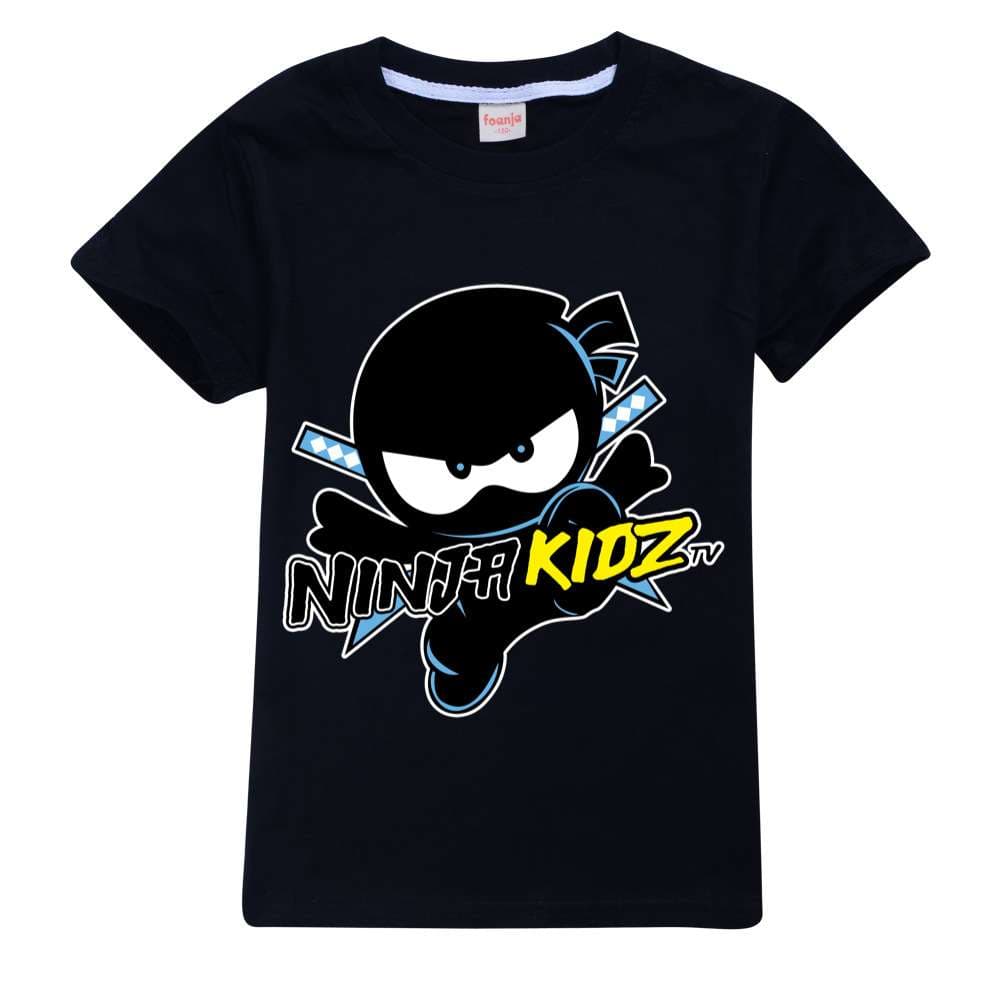 アメカジ 子供向け忍者キャラクター半袖Tシャツ