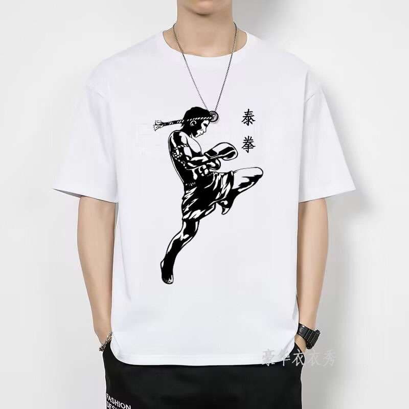 アメカジ ブルース・リー 格闘家プリント Tシャツ