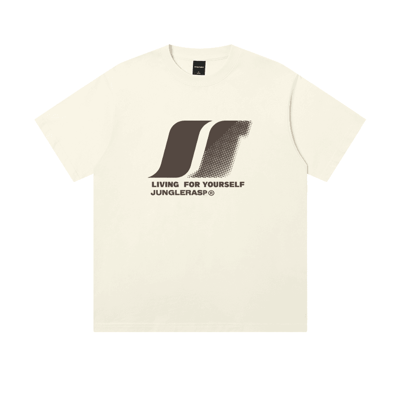 アメカジ ジャングルラスプ ロゴプリントTシャツ