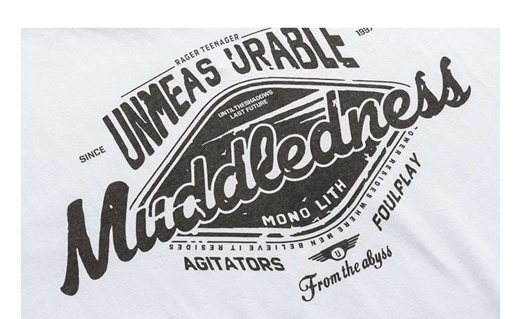 アメカジ ヴィンテージ風プリント入りオーバーサイズTシャツ
