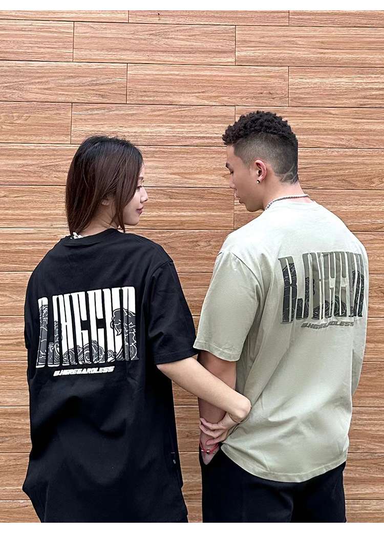 アメカジ ストリート系グラフィックTシャツ