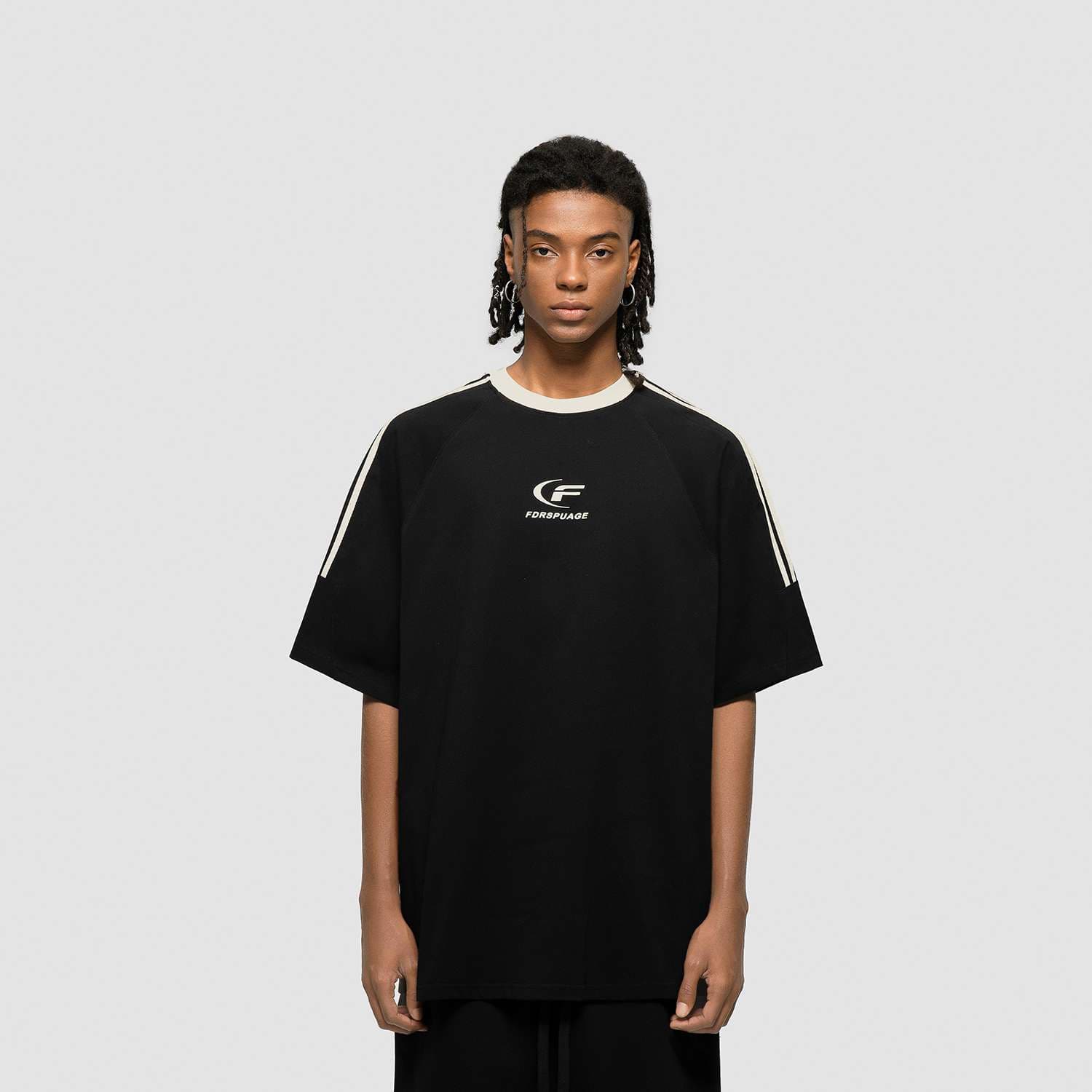 アメカジ スポーティーオーバーサイズロゴTシャツ