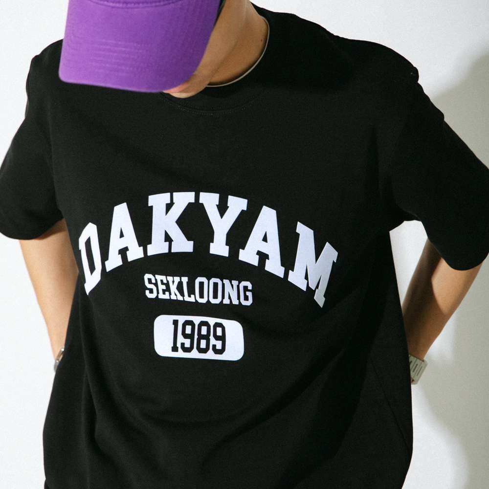 アメカジ ダキャムセクロン1989ビンテージプリントＴシャツ