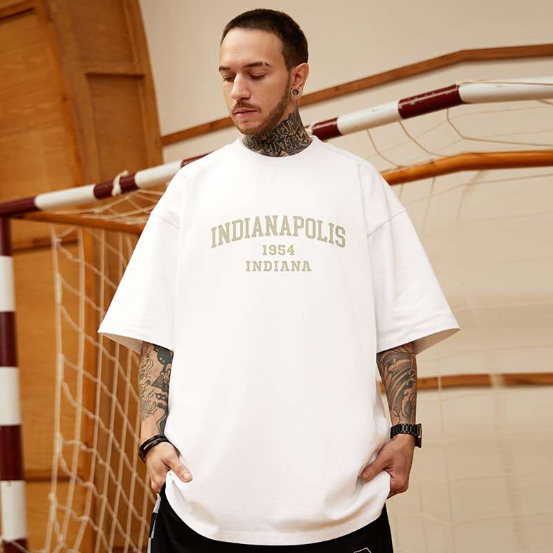 アメカジ インディアナポリス ヴィンテージ風プリントTシャツ