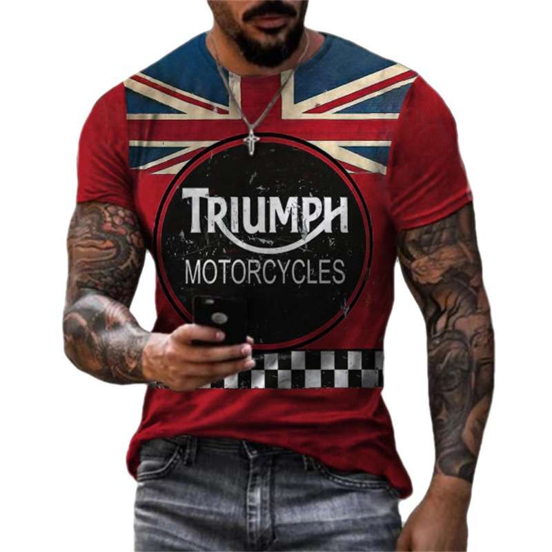 アメカジ バイク愛好家のためのレトロなガレージTシャツ