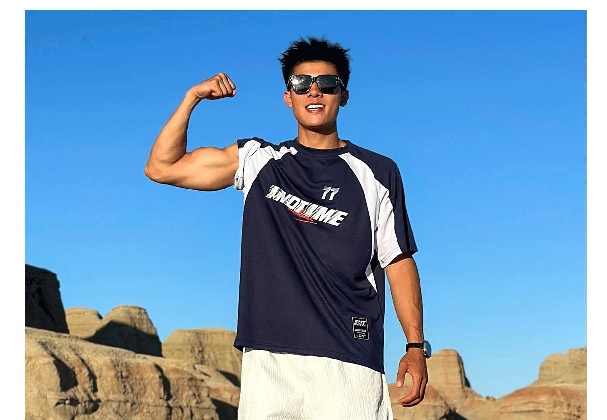 アメカジ スポーティーラインラグランスリーブTシャツ