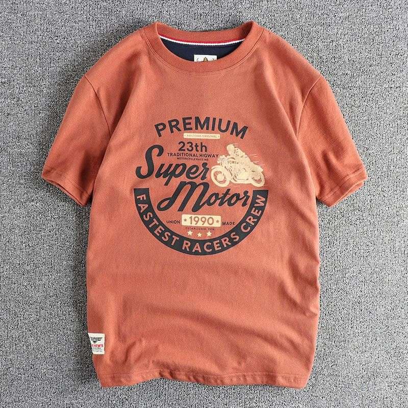 アメカジ プレミアムヴィンテージバイカーTシャツ