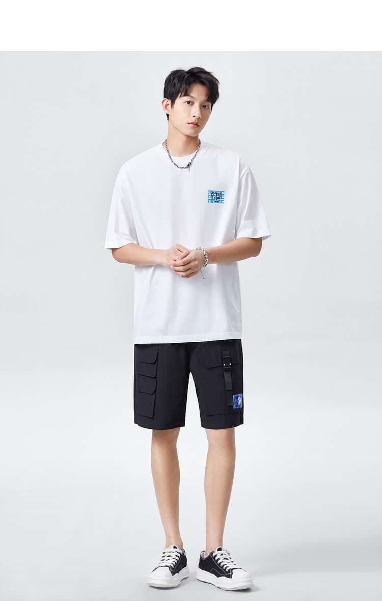 アメカジ オーバーサイズロゴプリントTシャツ