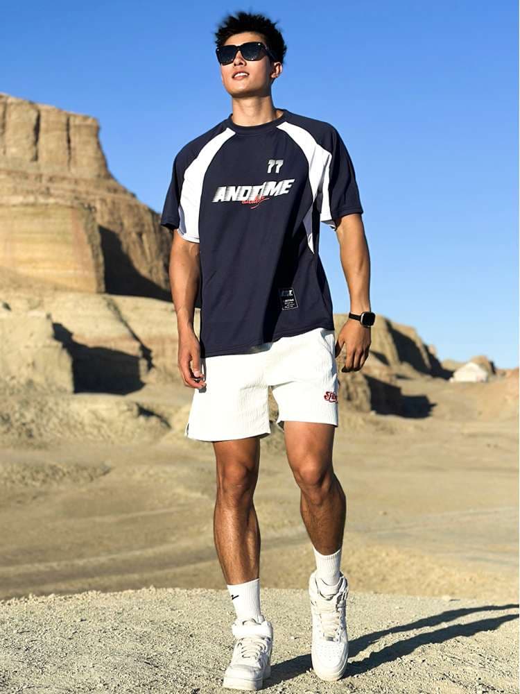 アメカジ スポーティーラインラグランスリーブTシャツ