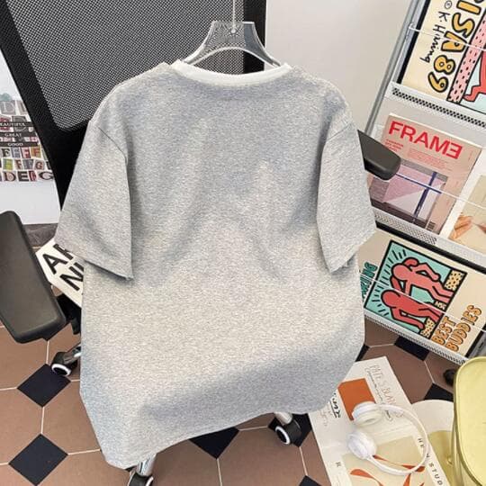 メンズ 半袖 ヘンリーネック カジュアル アメカジ