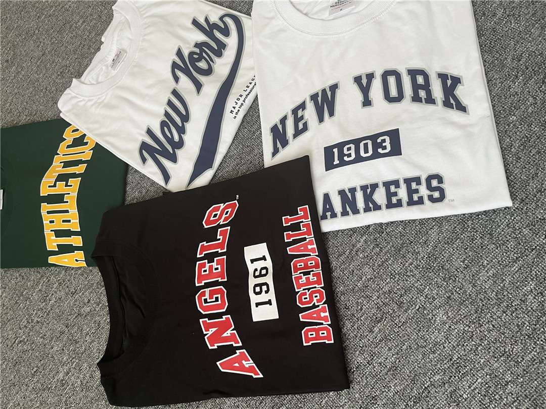 アメカジ ニューヨーク・ヤンキース風レトロTシャツ