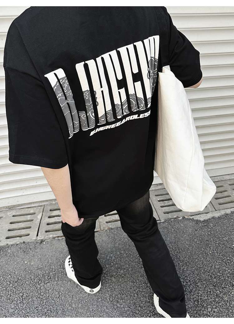アメカジ ストリート系グラフィックTシャツ