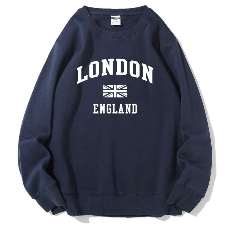 アメカジ ロンドン イングランド プリント スウェット