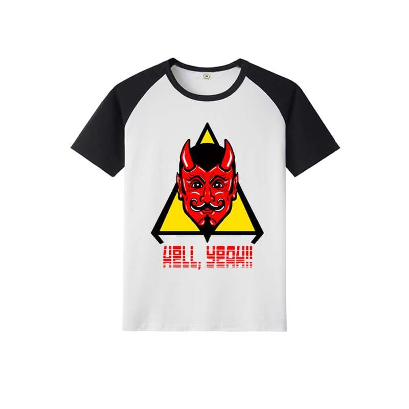 アメカジ ポップカルチャー レトロプリント Tシャツ