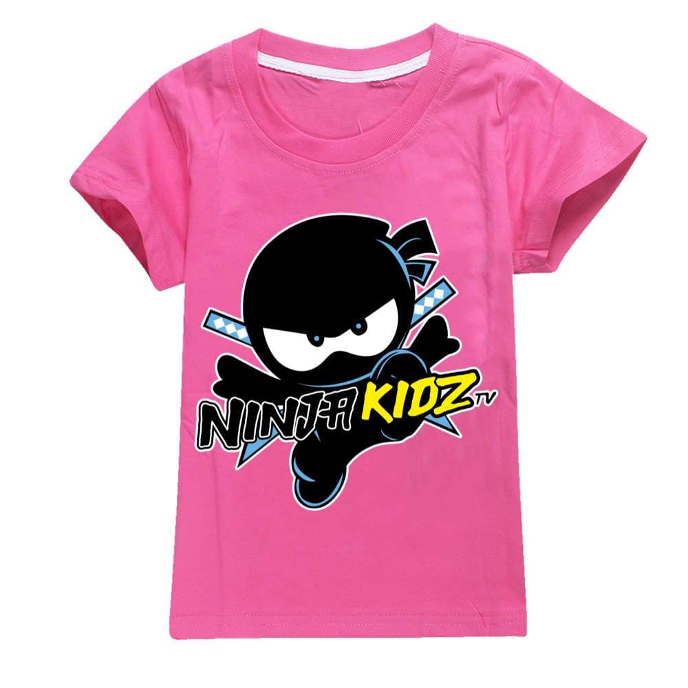 アメカジ 子供向け忍者キャラクター半袖Tシャツ