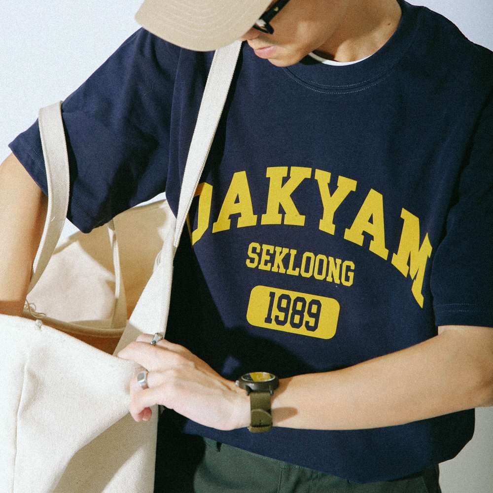 アメカジ ダキャムセクロン1989ビンテージプリントＴシャツ