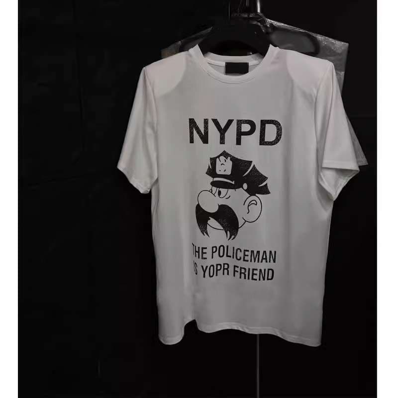 アメカジ ニューヨーク警察風おもしろTシャツ