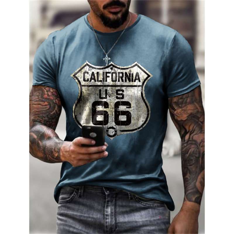 アメカジ バイク愛好家のためのレトロなガレージTシャツ