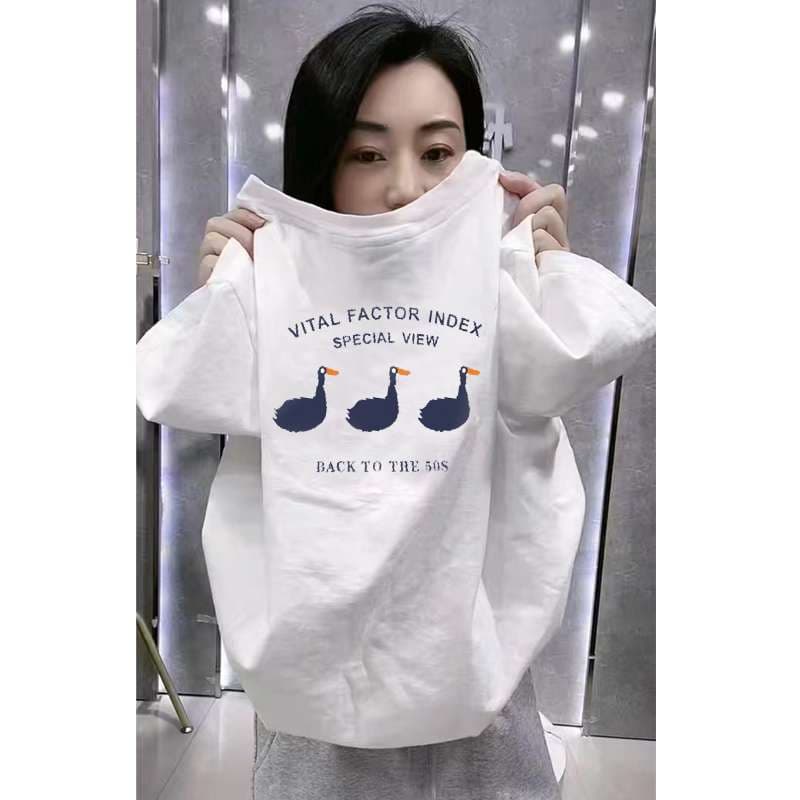 アメカジ レトロ動物プリントTシャツ