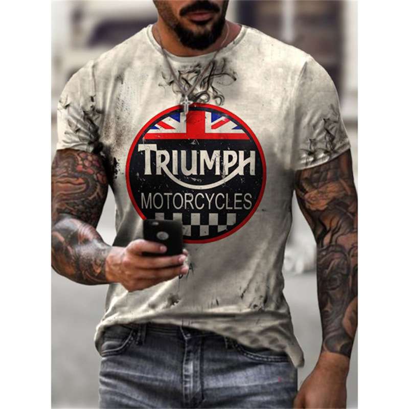 アメカジ バイク愛好家のためのレトロなガレージTシャツ