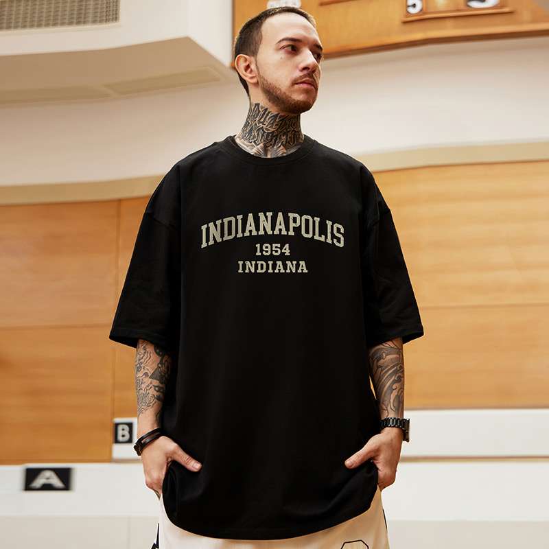 アメカジ インディアナポリス ヴィンテージ風プリントTシャツ