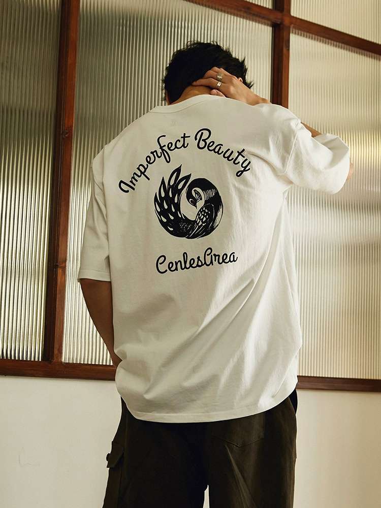 アメカジ 完璧な美を追求するデザイン半袖Tシャツ