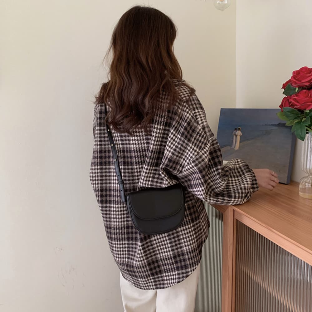 アメカジ チェック柄裏ボアシャツジャケット秋冬