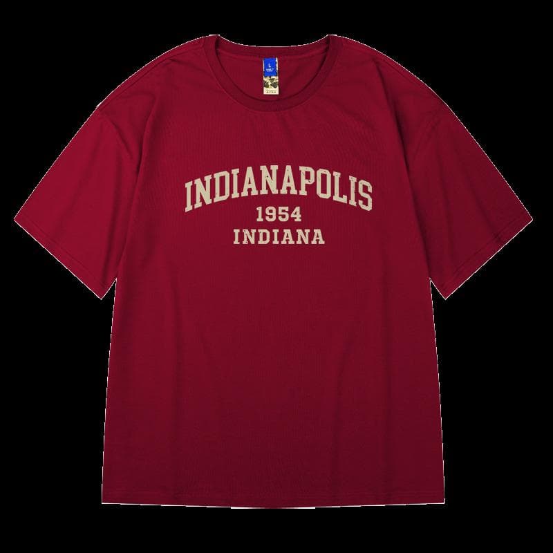 アメカジ インディアナポリス ヴィンテージ風プリントTシャツ