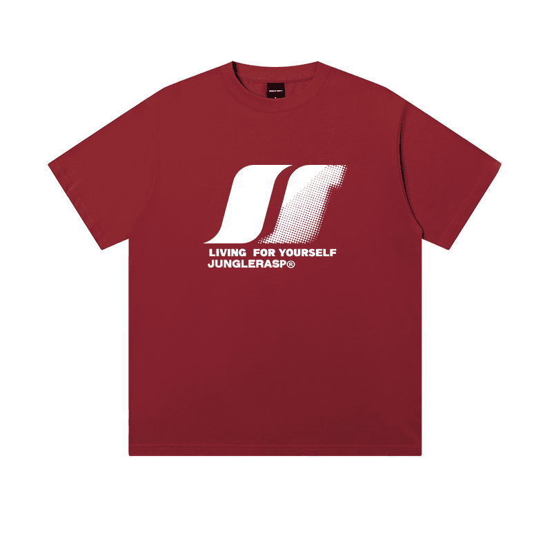 アメカジ ジャングルラスプ ロゴプリントTシャツ