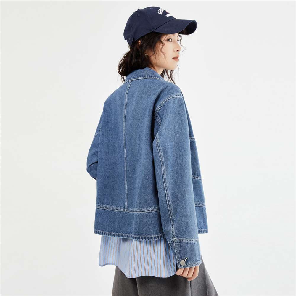 アメカジ オーバーサイズデニムジャケット