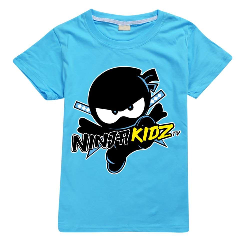 アメカジ 子供向け忍者キャラクター半袖Tシャツ