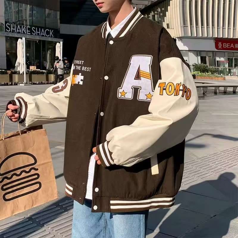 アメカジ レトロ風バーシティジャケット