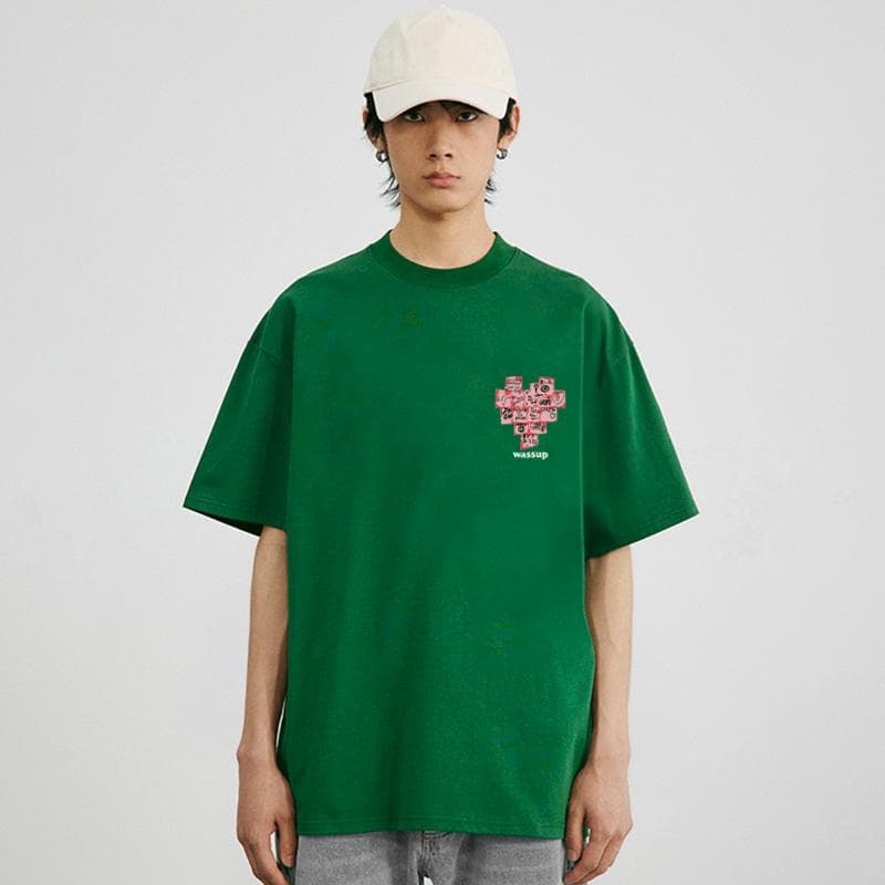 アメカジ ポジティブメッセージ プリント Tシャツ