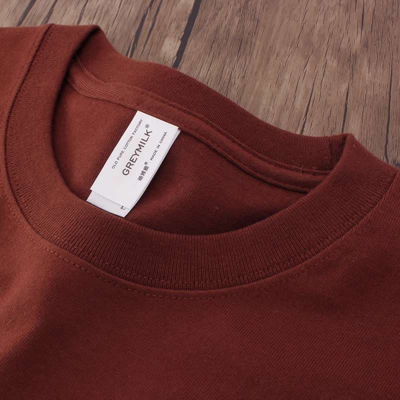 アメカジ ヴィンテージ風 ポケット付き 厚手クルーネックTシャツ