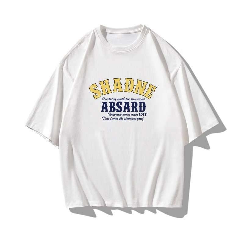 アメカジ ヴィンテージ風カレッジプリント半袖Tシャツ