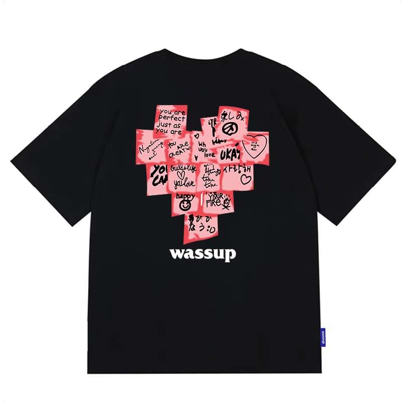 アメカジ ポジティブメッセージ プリント Tシャツ