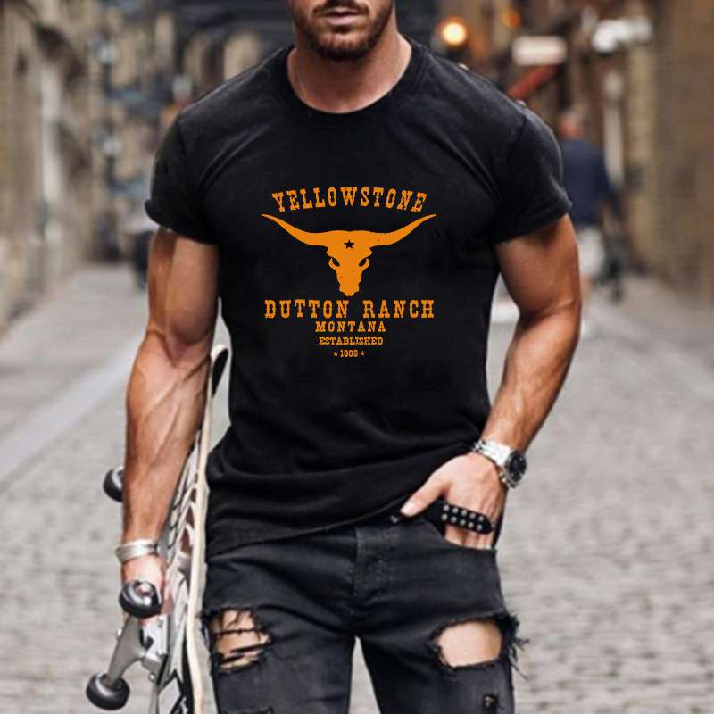 アメカジ イエローストーン牧場記念Tシャツ