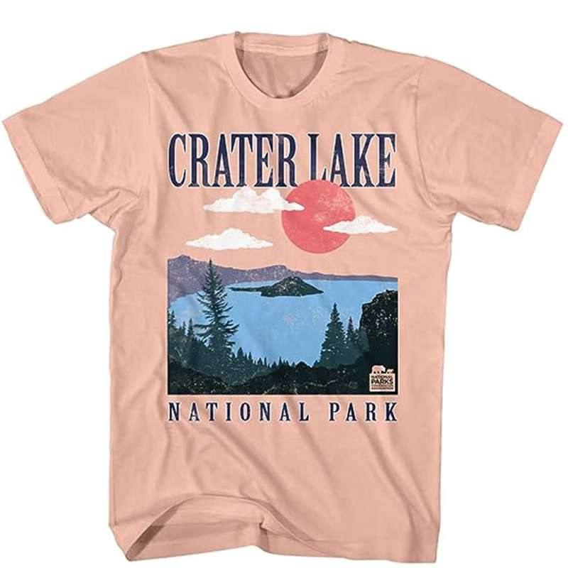 アメカジ 国立公園プリントTシャツ2枚セット