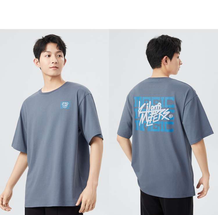 アメカジ オーバーサイズロゴプリントTシャツ